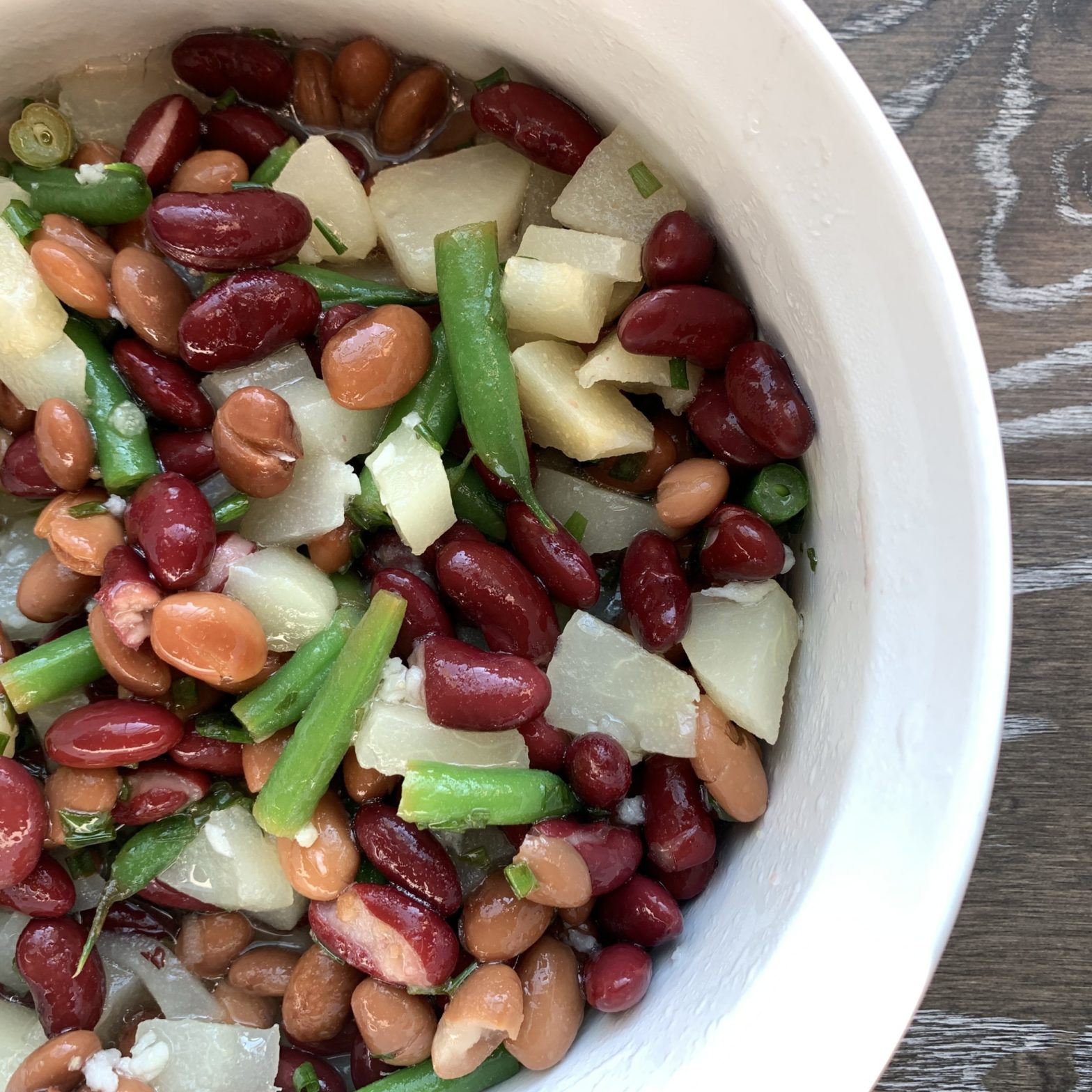 Pear + Bean Salad